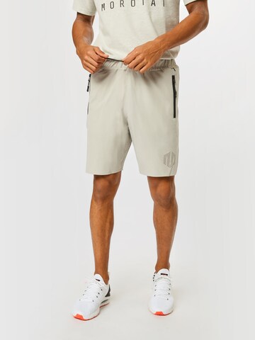 MOROTAI Regular Sports trousers 'High Performance 3.0' in Grey: front