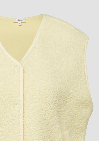 Gilet s.Oliver en jaune