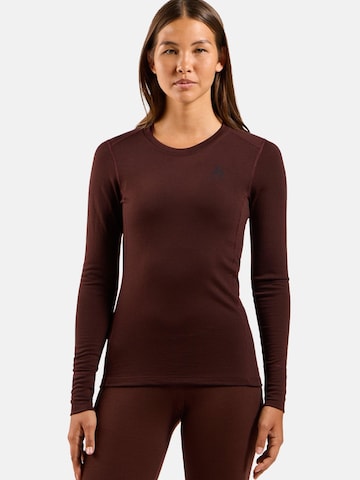 Base Layer 'MERINO 200' ODLO en rouge