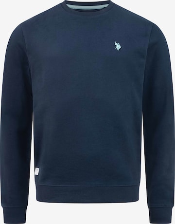 U.S. POLO ASSN. Sweatshirt in Blauw: voorkant