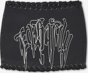 juoda Ed Hardy Sijonas 'Gothic Drip': priekis