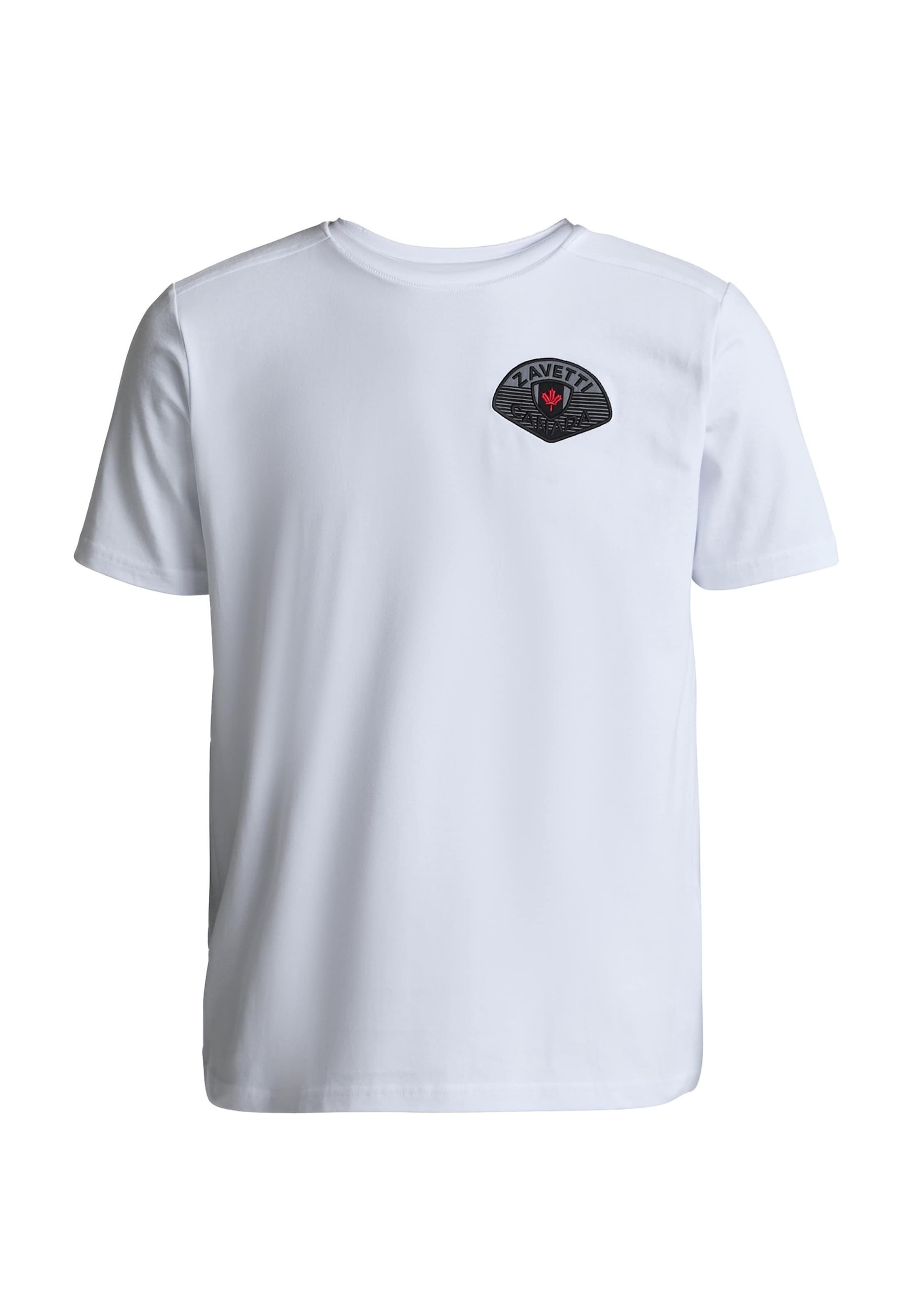 Zavetti Canada - Camiseta 'Botticini Compatto' en blanco: frente