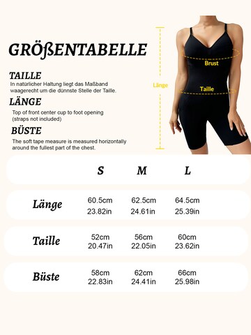 Body modelant MEETWEE en noir