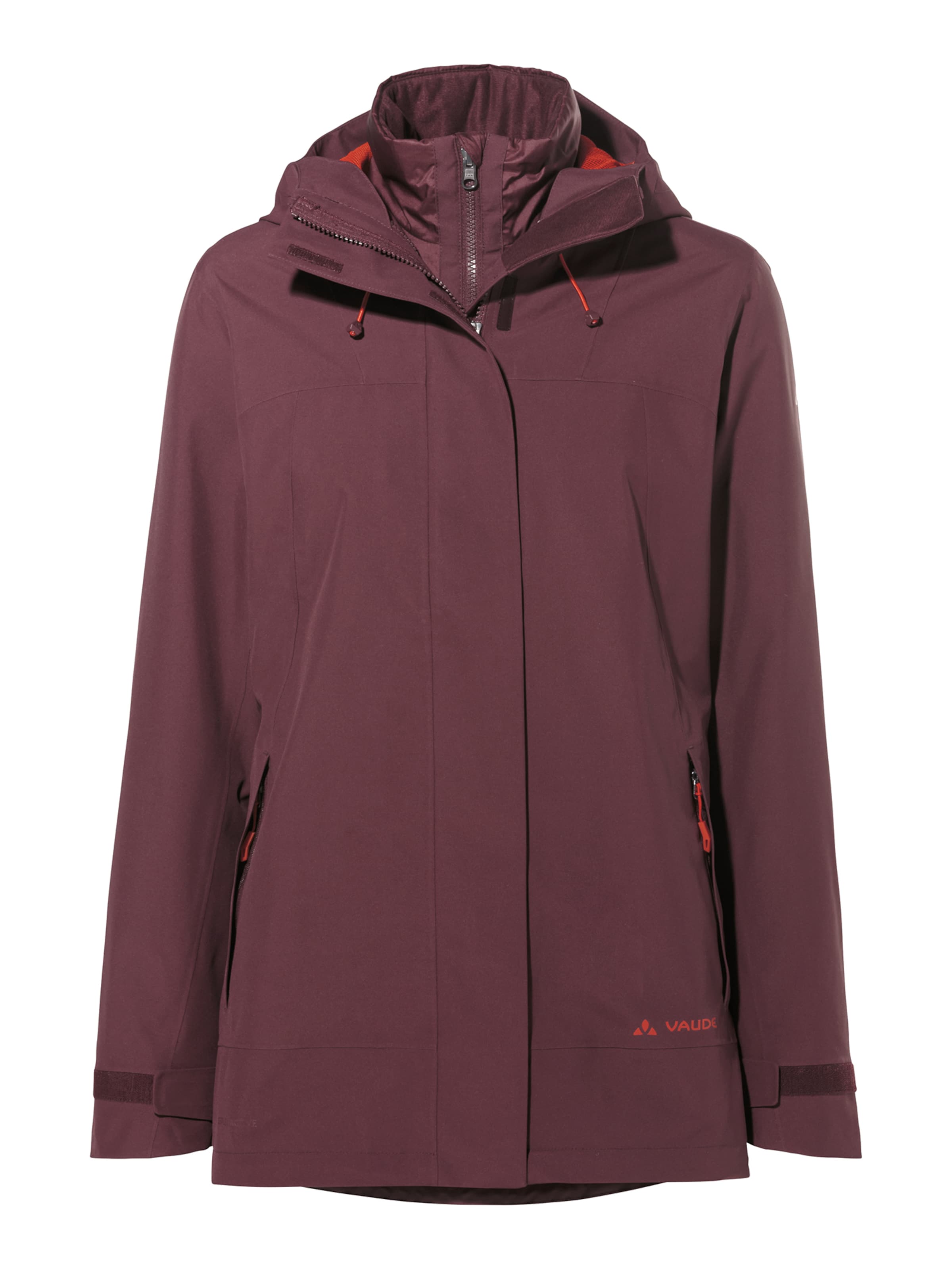 VAUDE Outdoor jacket 'Neyland' in Red: front