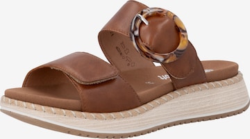 Mule REMONTE en marron : devant