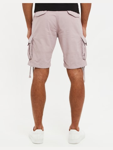 Threadbare Regular Cargo Pants 'Manchester' in Pink