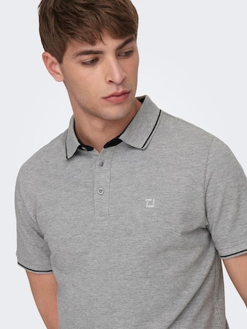 Only & Sons - Camiseta 'Fletcher' en gris