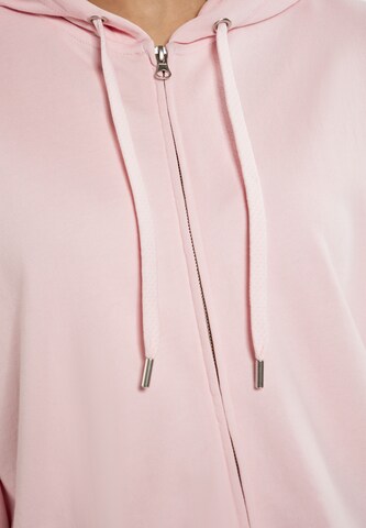 SANIKA Sweatjacke in Pink