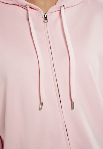 usha BLUE LABEL Zip-Up Hoodie in Pink