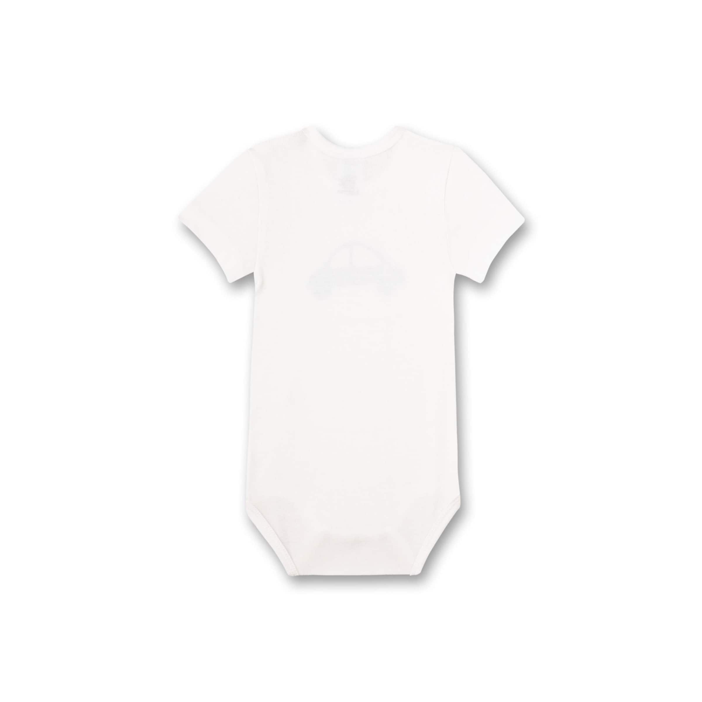 Tutina / body per bambino di Sanetta in bianco