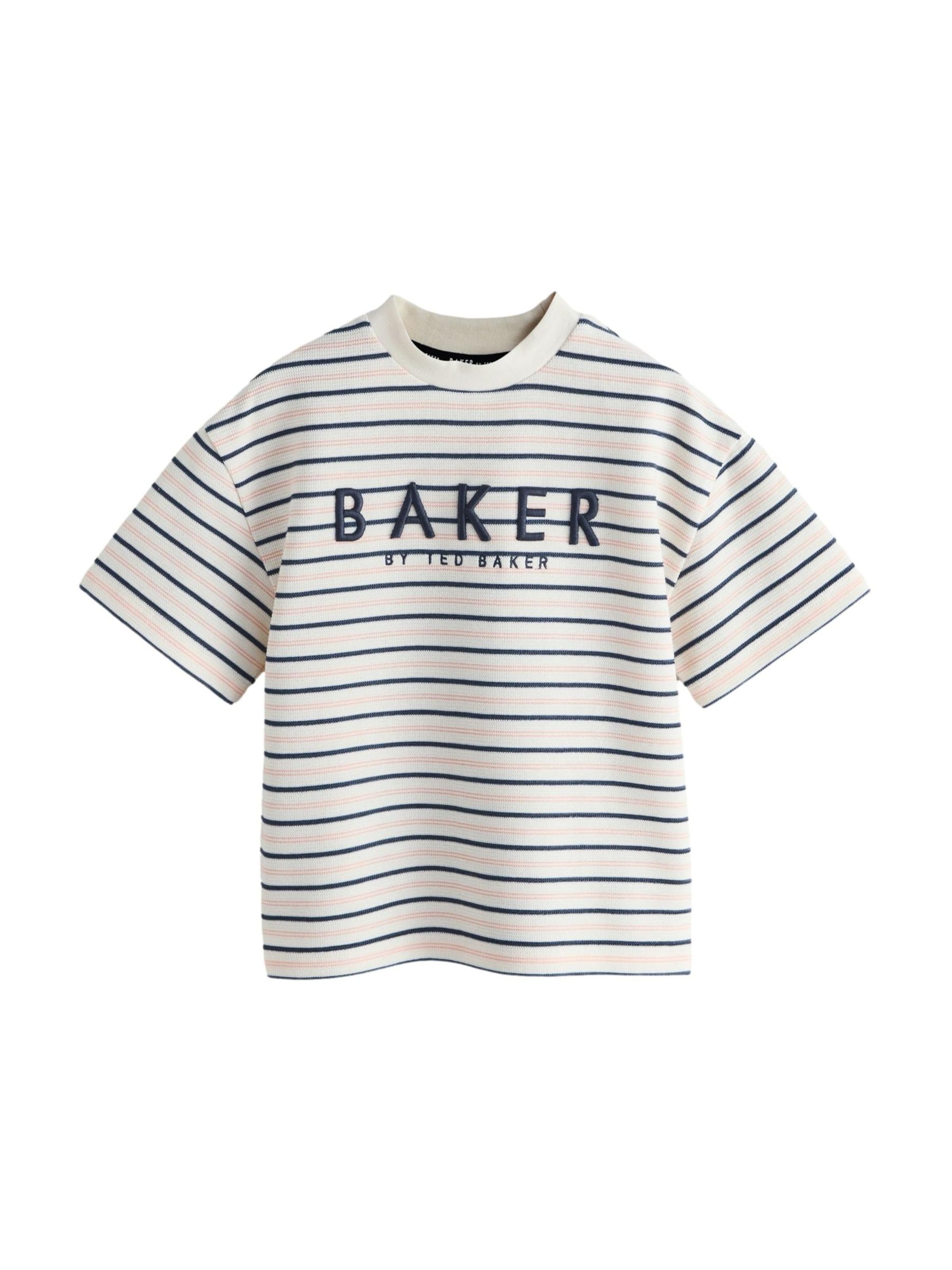 Baker by Ted Baker T-Shirt in Weiß: Vorderseite