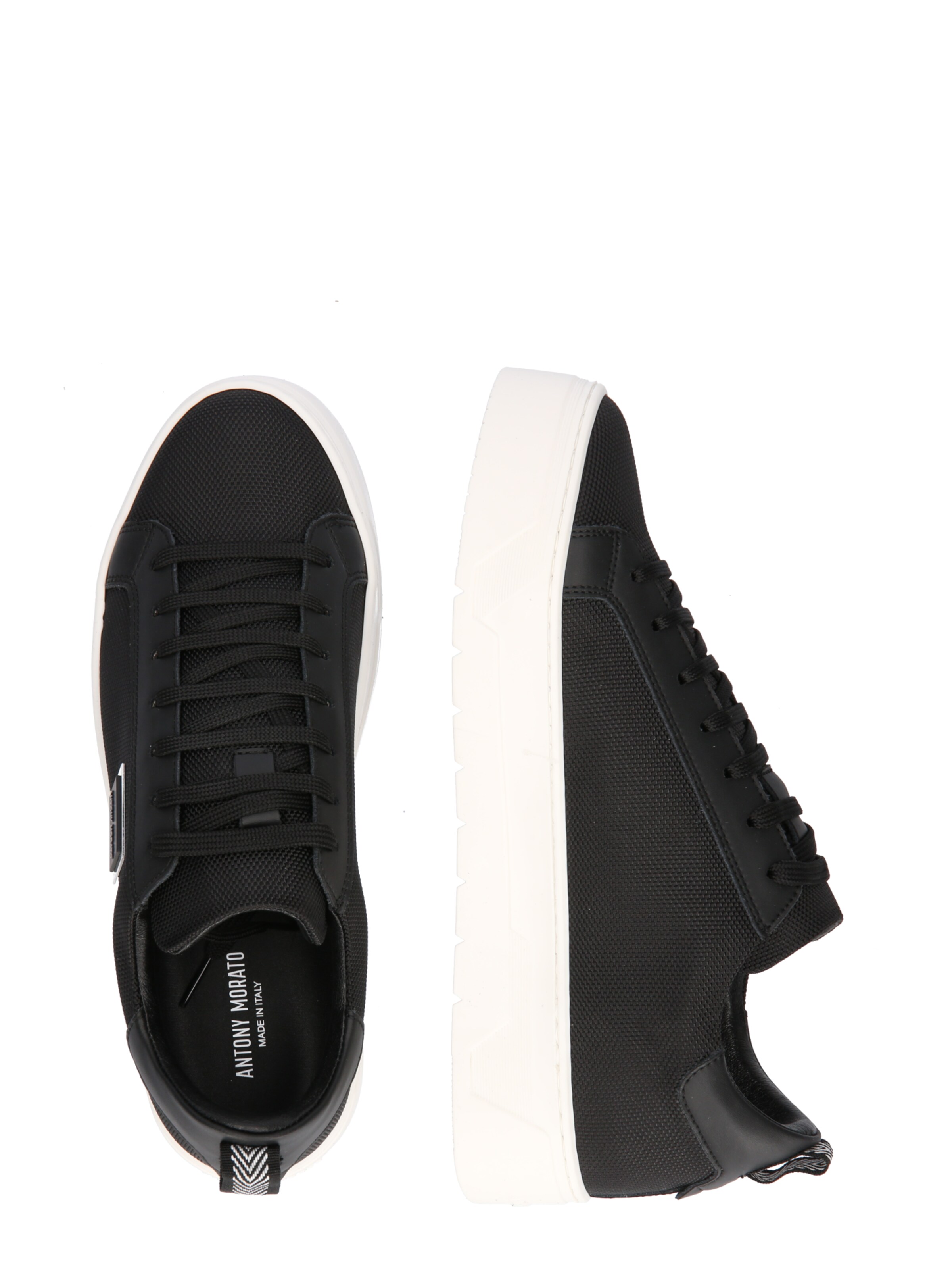 ANTONY MORATONiske tenisice 'METAL BOLD' - crna boja