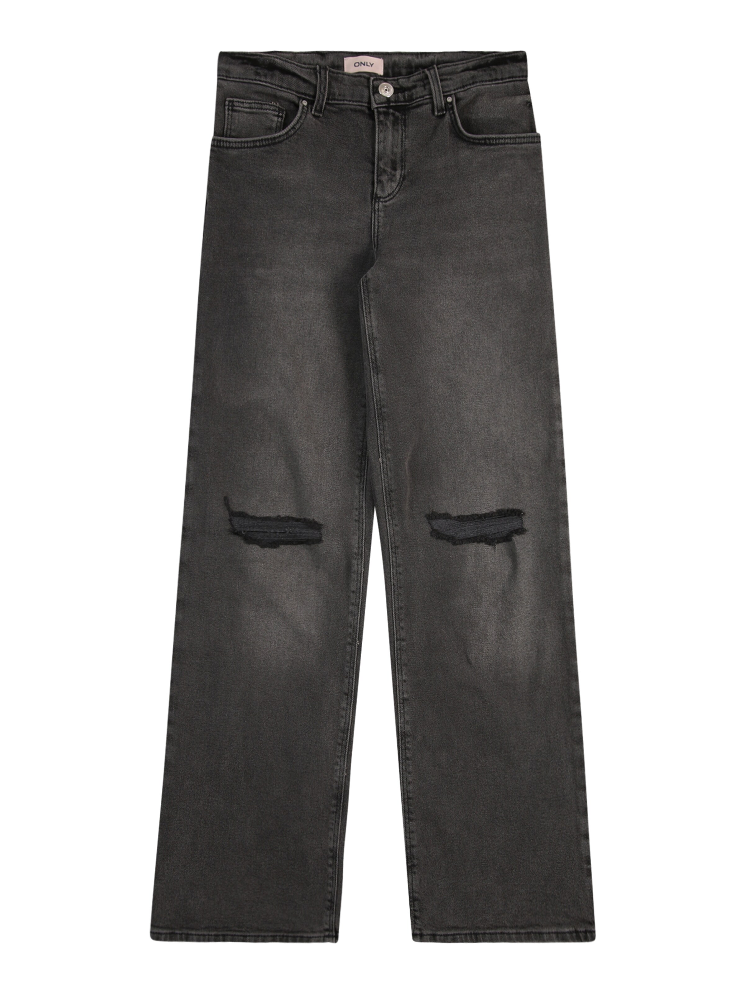 ONLY GIRLS Zvonové kalhoty Džíny 'KOGJUICY' – šedá: přední strana