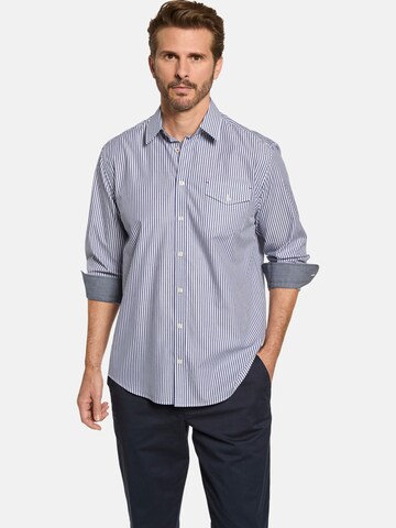 BABISTA Regular Fit Hemd ' Marinari ' in Blau: Vorderseite