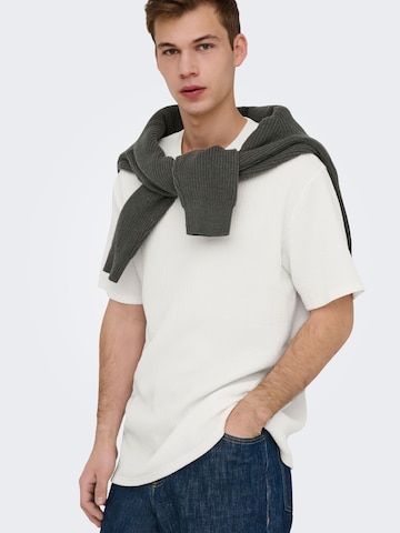 Only & Sons Bluser & t-shirts 'ONSLazio' i hvid