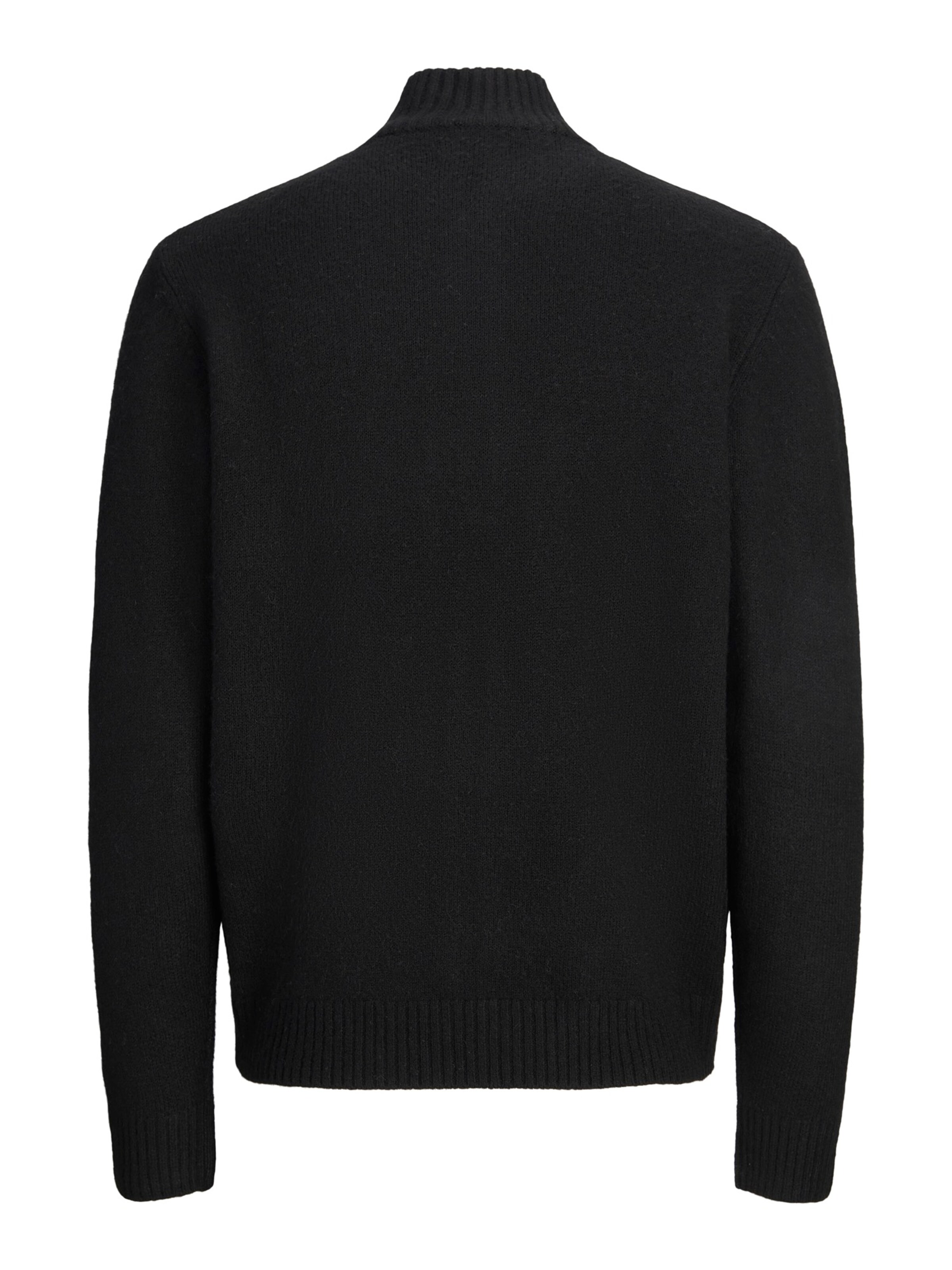 Jack & Jones Plus - Cárdigan 'JJSoho Ollie PLS' en negro