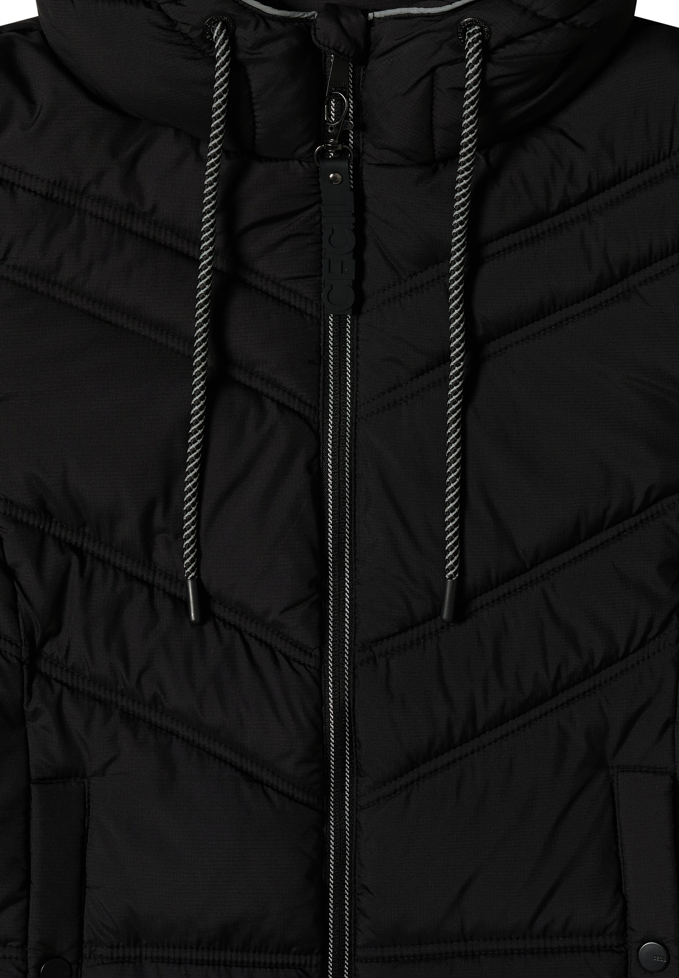 CECIL Winter Jacket in Black