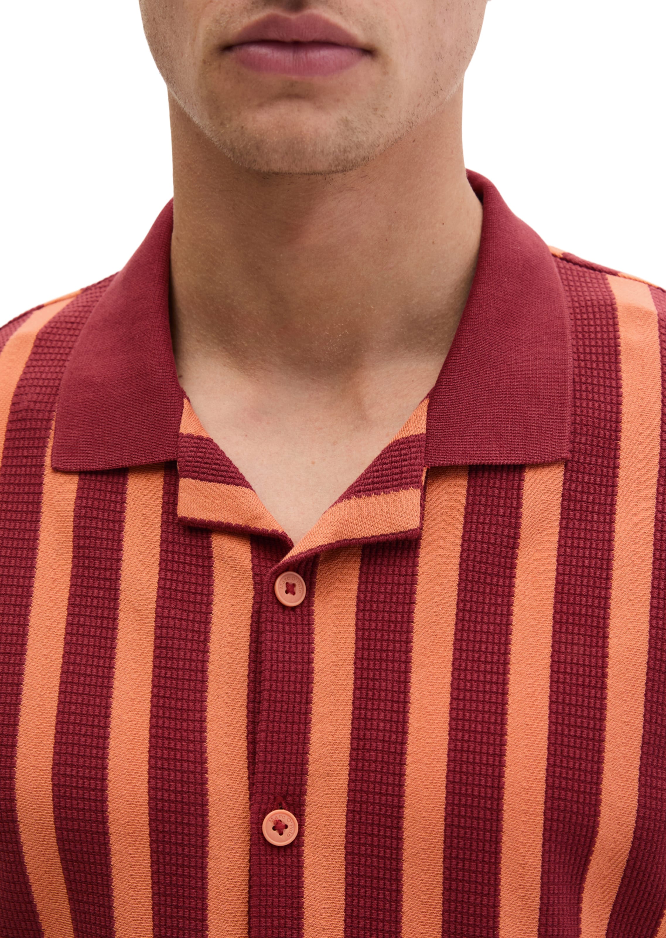 Marc O'Polo Regular fit Button Up Shirt in Red
