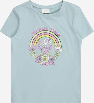 s.Oliver T-Shirt in Blau: Vorderseite