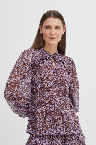 b.young Blouse 'By hima' in Gemengde kleuren: voorkant