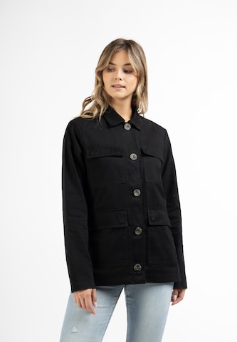 DreiMaster Vintage Between-season jacket in Black: front