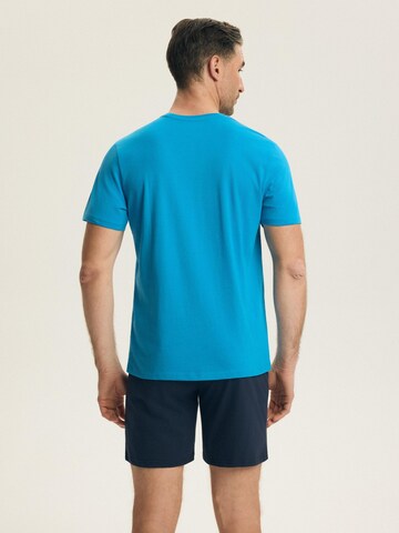 Henderson - Pijama corto 'Bey' en azul
