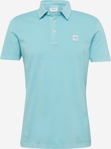 s.Oliver Poloshirt in Grün: Vorderseite