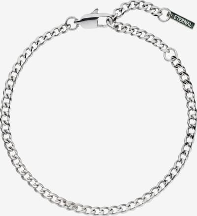 Eternal Bracelet 'Cuban Armband' en 17 - 20 cm en argent, Vue avec produit