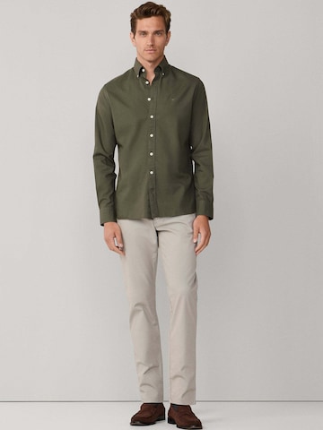 Hackett London Regular Fit Hemd in Grün