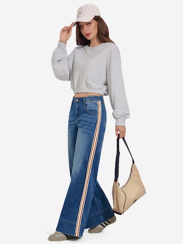 Imily Bela Wide leg Τζιν σε μπλε