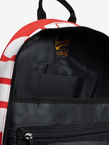 Superdry Backpack 'Montana' in Red