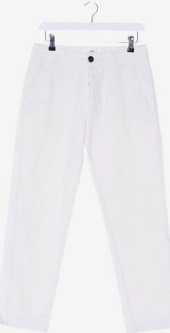 Ami Paris Pants in 31-32 in White: front
