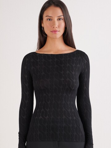 INTIMISSIMI Shirt in Black: front