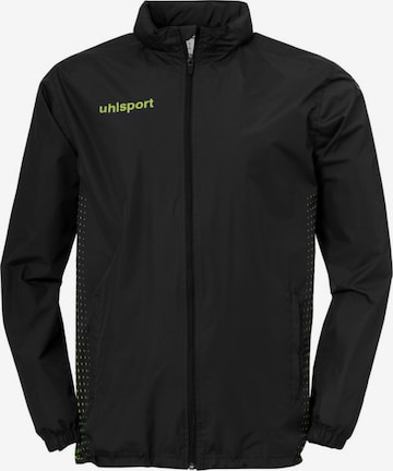 UHLSPORT Jacke in Schwarz: Vorderseite
