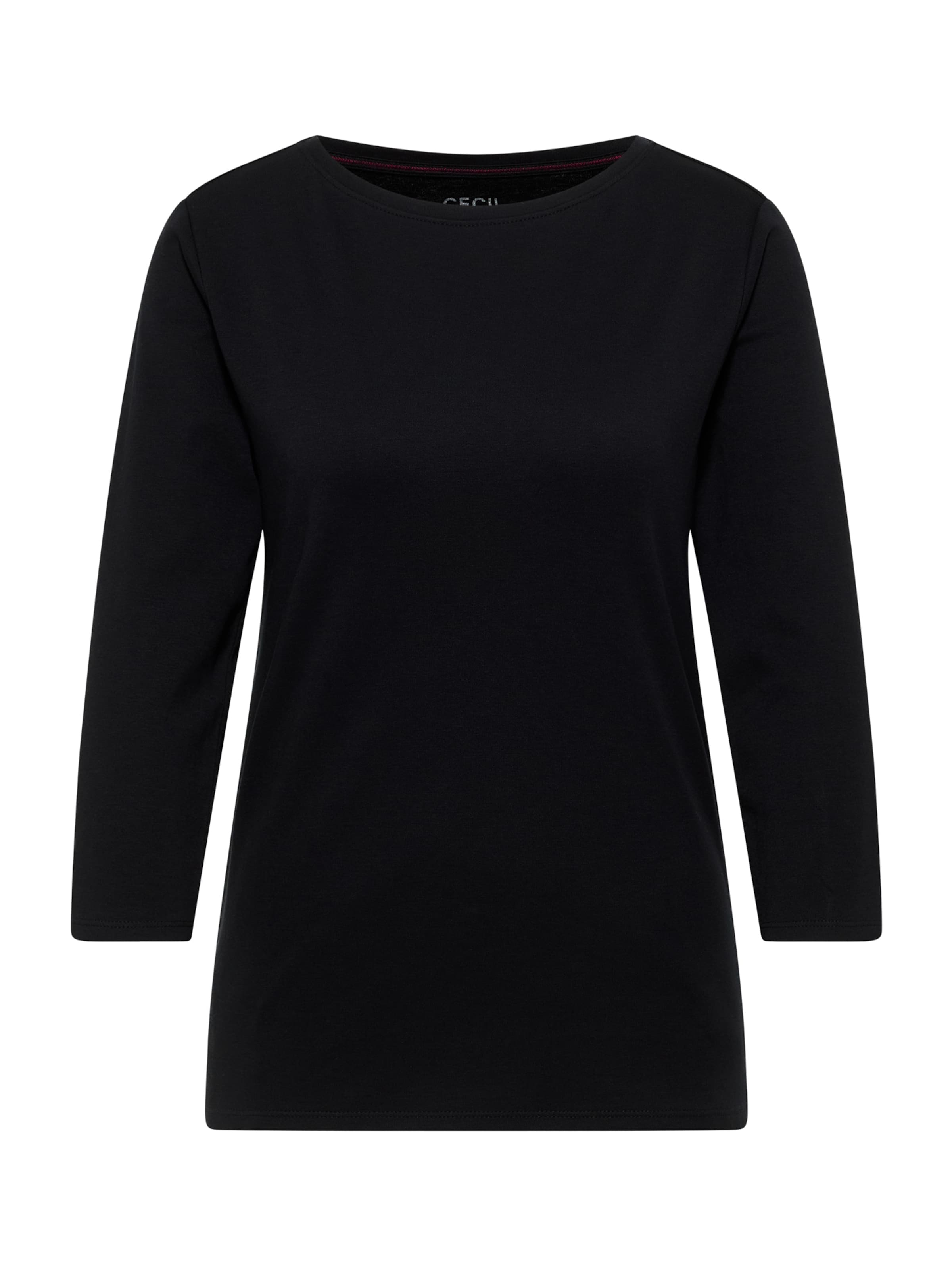 juoda CECIL Marškinėliai: priekis