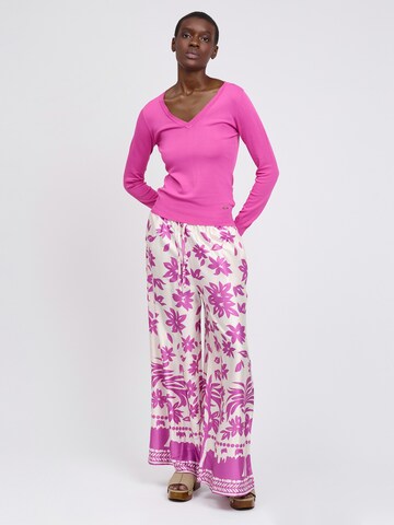 Influencer Pulóver - rózsaszín