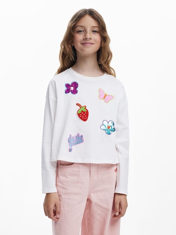 Desigual Shirt in Wit: voorkant
