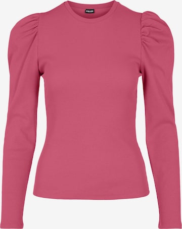 PIECES Shirt 'Anna' in Pink: predná strana