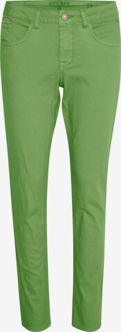 Cream Slimfit Jeans 'Lotte' i grønn: forside