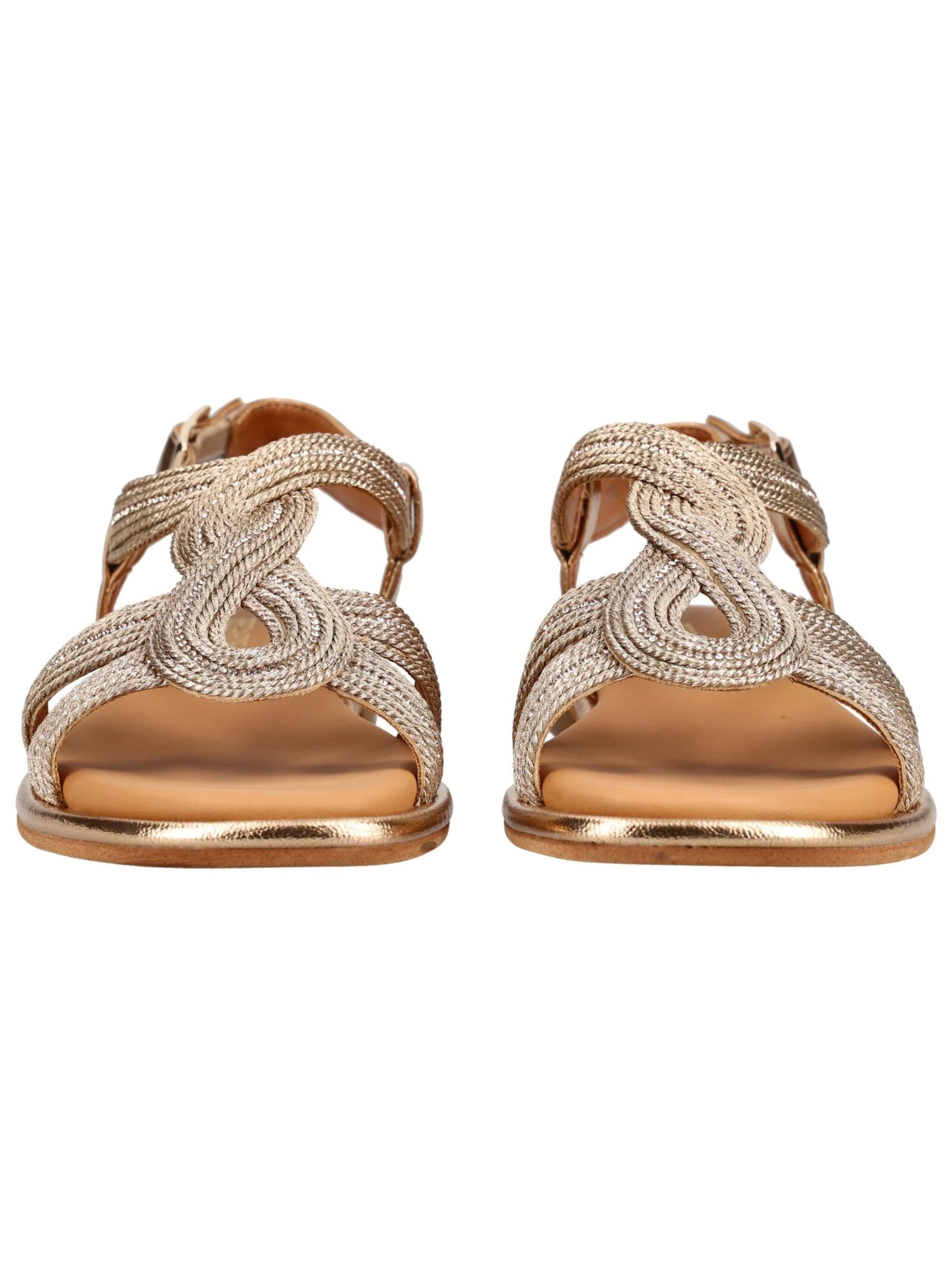 Regarde le Ciel Strap sandal in Gold