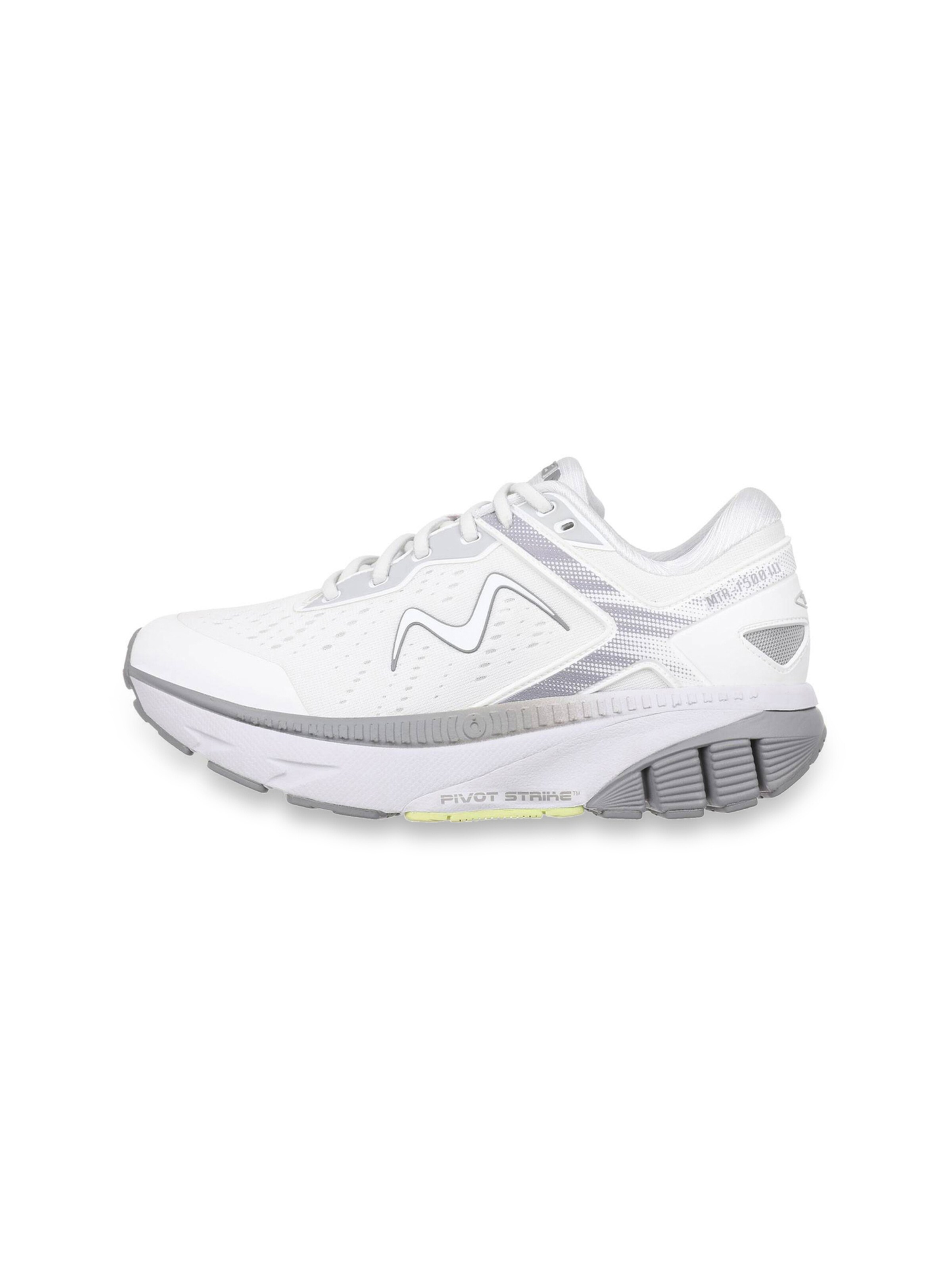 MBT - Sapatilhas slip-on ' MTR-1500 III LACE UP ' em branco: lateral