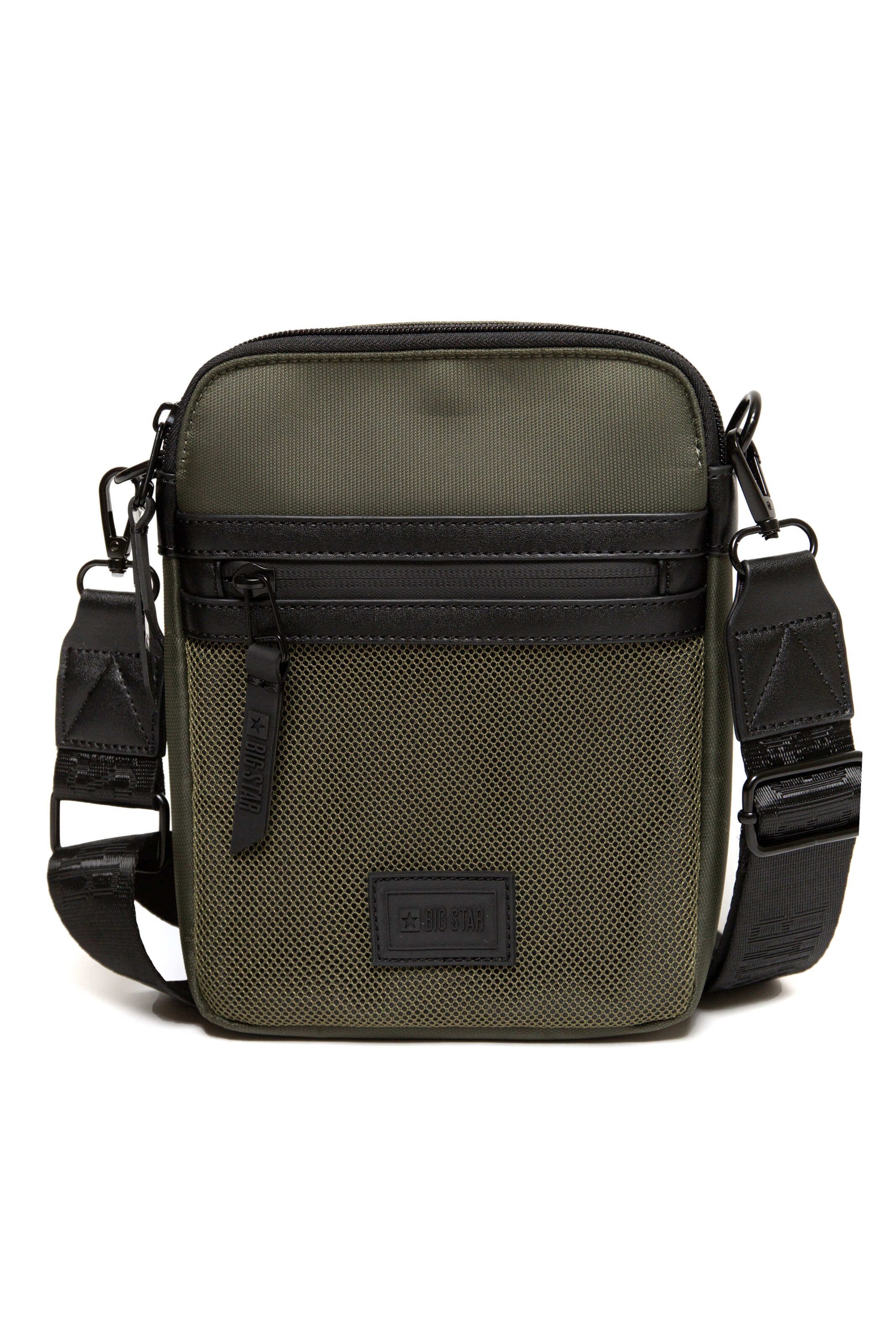 BIG STAR Umhängetasche in Grün: Vorderseite