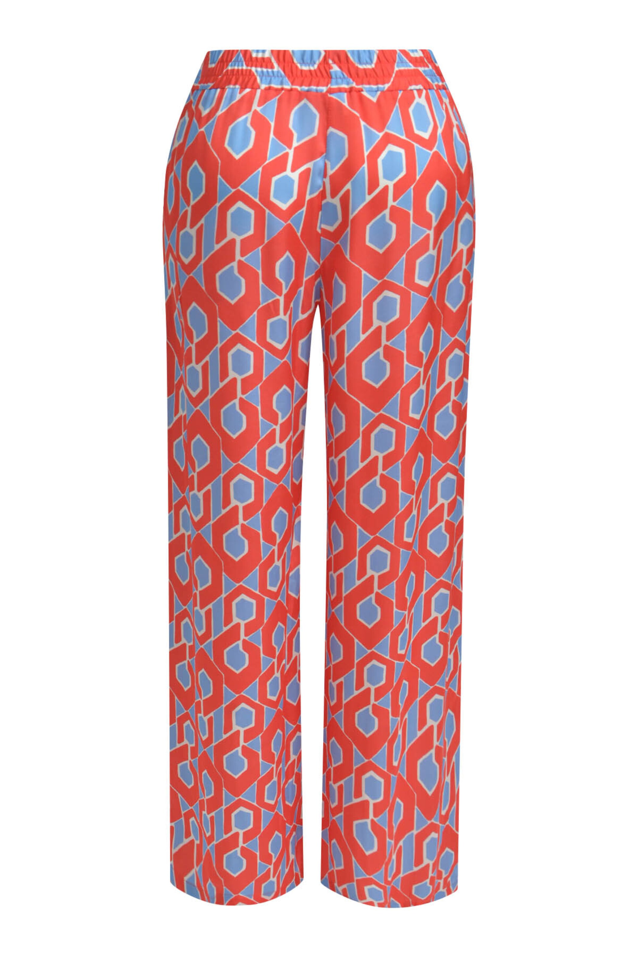 Milano Italy Regular Pants in Red