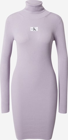 Calvin Klein Jeans Sveter - fialová: predná strana