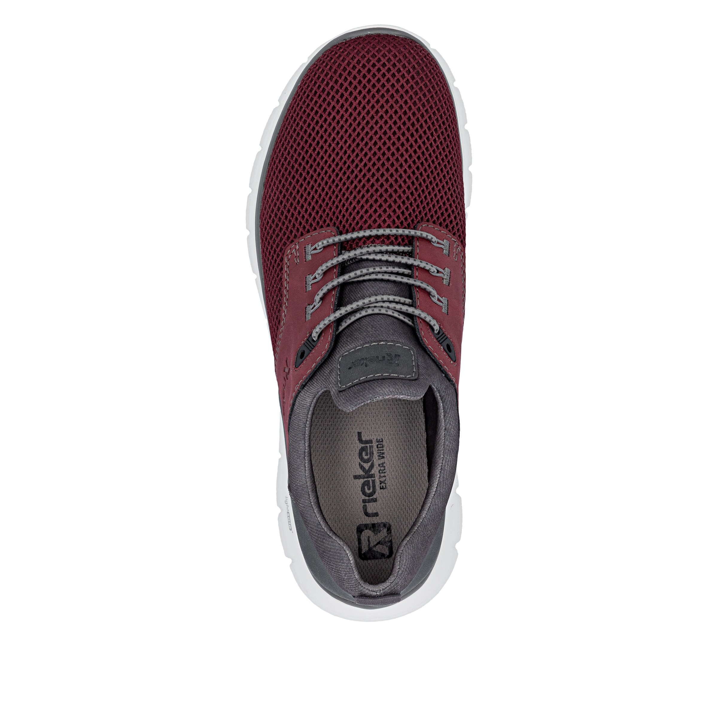 Rieker Slip-Ons in Red