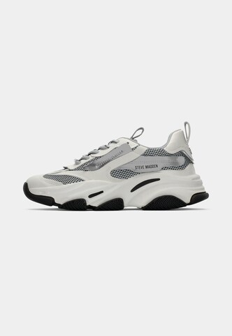 Sneaker bassa 'Possession' di STEVE MADDEN in bianco: frontale
