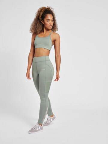 Hummel Бюстье Спортивный бюстгальтер в Зеленый