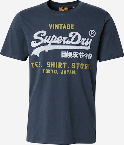 Superdry Paita 'Heritage' värissä marine / harmaa / oliivi, Tuotenäkymä