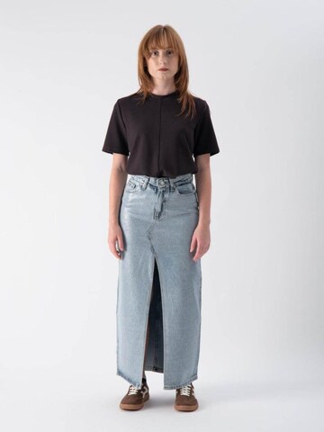 MND Skirt in Blue: front
