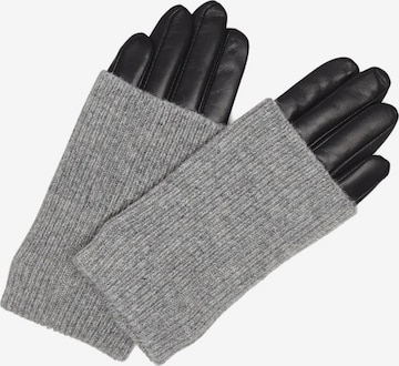 MARKBERG Full Finger Gloves in Grey: front